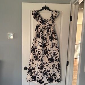 Nwt future collective Floral Sleeveless Dress xxs